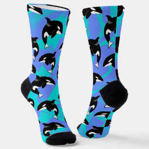 Orca Killer Whale Socks