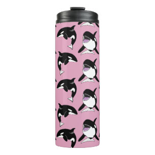 Orca Killer Whale  Thermal Tumbler