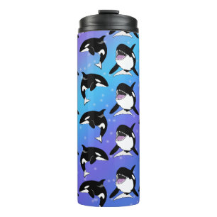 Orca Killer Whale  Thermal Tumbler