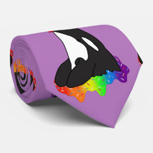 Orca Killer Whale Tie