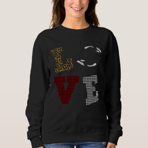 Orca Killer whale Valentines day for women kids Sweatshirt