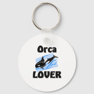 Orca Lover Key Ring