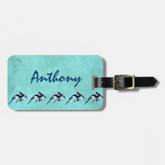 Orca Luggage Tag