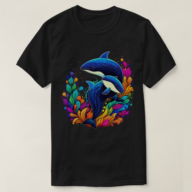 Orca Mothers Day T-Shirt (Design Front)