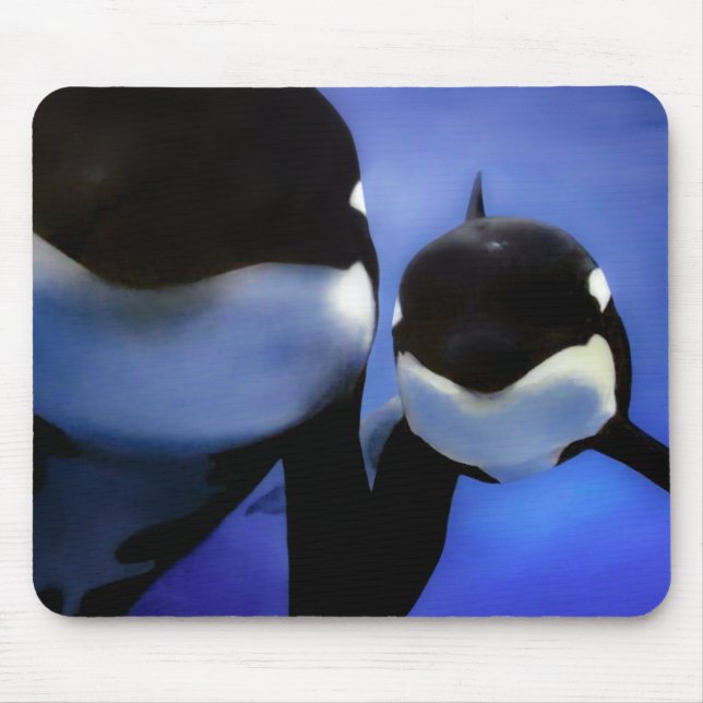 Orca  mouse pad (Front)