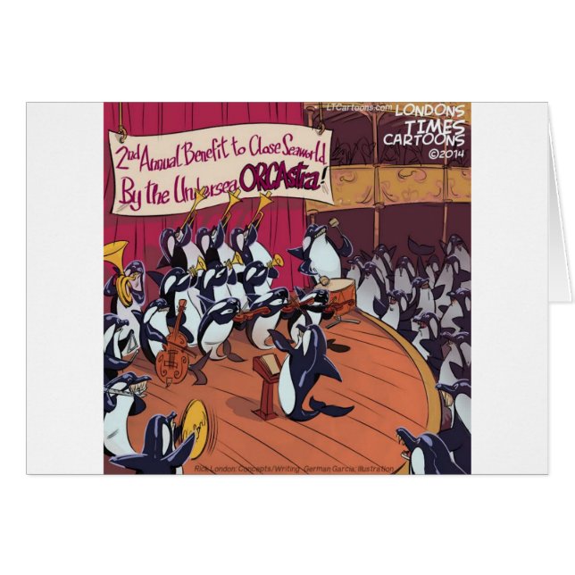 Orca Orchestra Funny (Front Horizontal)