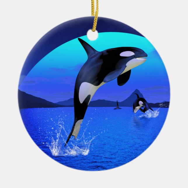 Orca Ornament (Front)