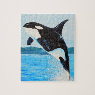 Orca Painting Jigsaw Puzzle