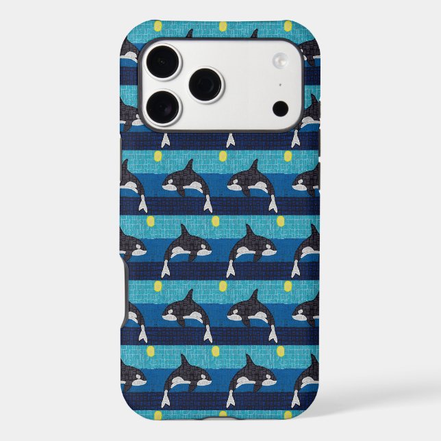 Orca (pattern) - iPhone Case (Back)