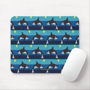 Orca (pattern) - Mouse Pad
