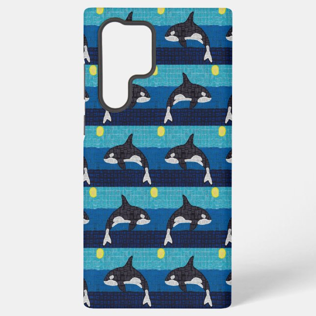 Orca (pattern) - Samsung Phone Case (Back)