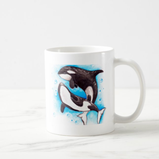 orca play coffee mug (Right)