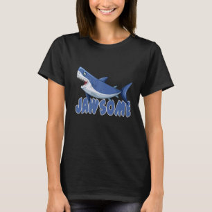 orca plush shark shark women shark mouth 3 T-Shirt