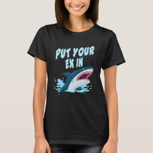 orca plush shark shark women shark mouth 4 T-Shirt