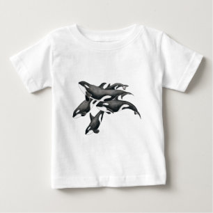 Orca Pod Baby T-Shirt