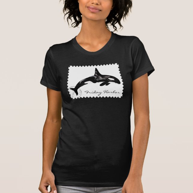 Orca Postage Stamp T-Shirt (Front)