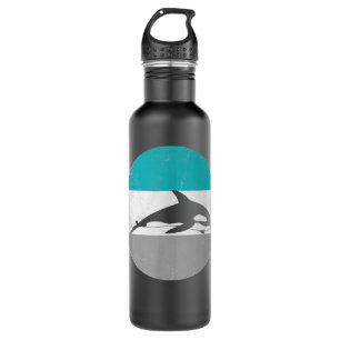 Orca Retro Style Killer Whale 710 Ml Water Bottle