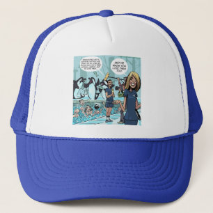 Orca Revenge by Rick London Funny Trucker Hat