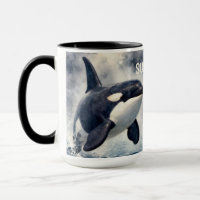 Orca Stormy waves Personalized