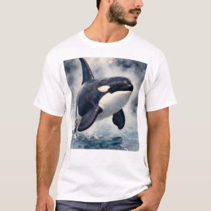 Orca Stormy waves T-Shirt