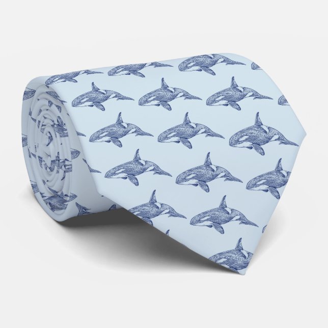 Orca Tie (Rolled)