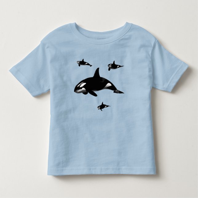 Orca Toddler T-Shirt (Front)
