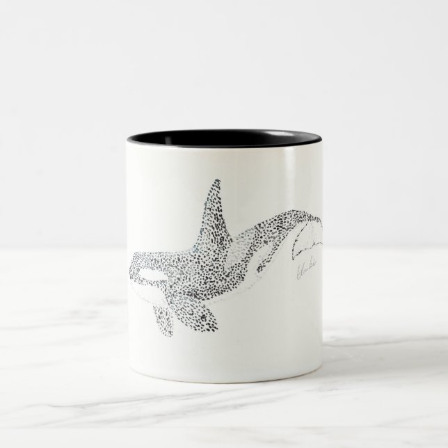 Orca Two-Tone Coffee Mug (Center)