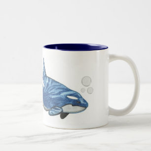 "Orca" Two-Tone Coffee Mug