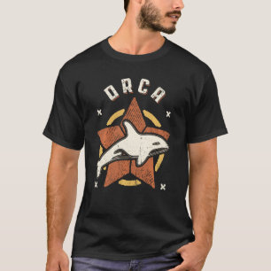 Orca Vintage Retro Classic Animal Swea T-Shirt