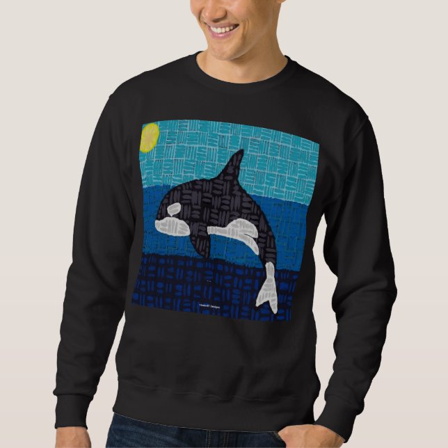 Orca (vivid) - Men's Sweatshirt (Front)