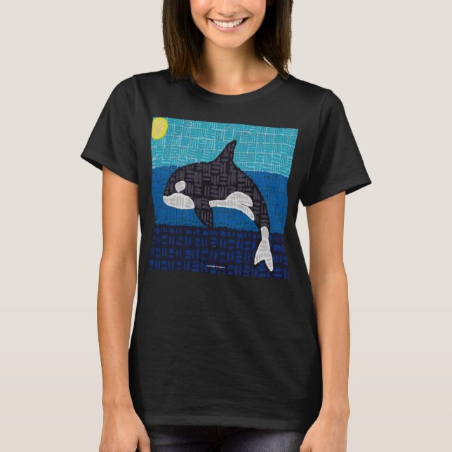 Orca (vivid) - Women's Basic T-Shirt (Front)