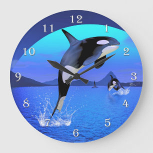 Orca Wall Clock