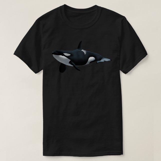 Orca whale 2 T-Shirt (Design Front)
