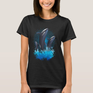 Orca Whale Ocean Animal Dolphin Sea Orca Fish T-Shirt