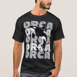 Orca Whale Ocean Animal Lover T-Shirt