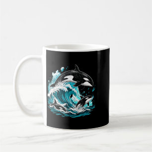 Orca Whale Ocean Park Visit Marine Life Family Coffee Mug