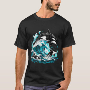 Orca Whale Ocean Park Visit Marine Life Family T-Shirt