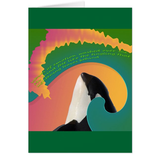Orca Whale Rainbow Wave (Front)