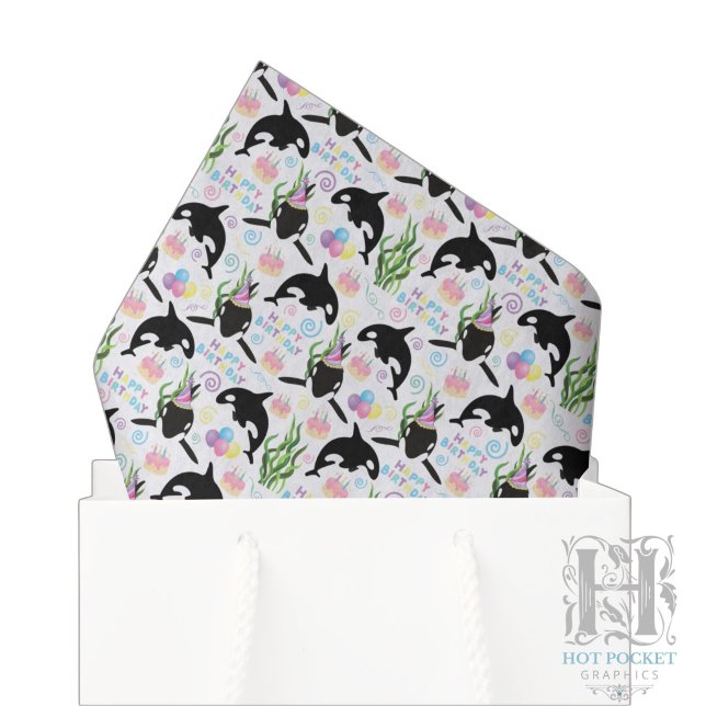 Orca Whale Tissue Paper (Creator Uploaded)