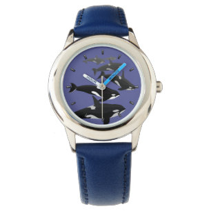 Orca Whale Watch Killer Whale Art Wrist Watch