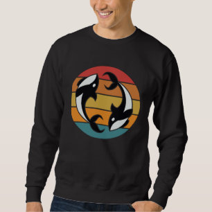 Orca Whale Watchers Graphic Sweatshirt