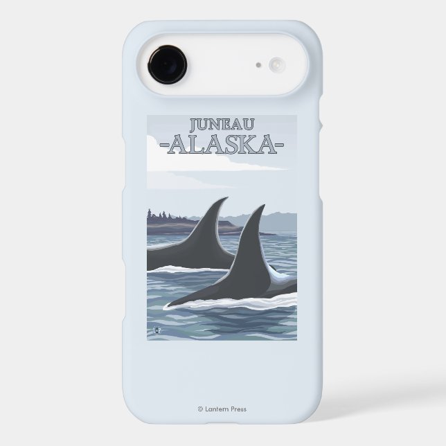 Orca Whales #1 - Juneau, Alaska Case-Mate iPhone Case (Back)