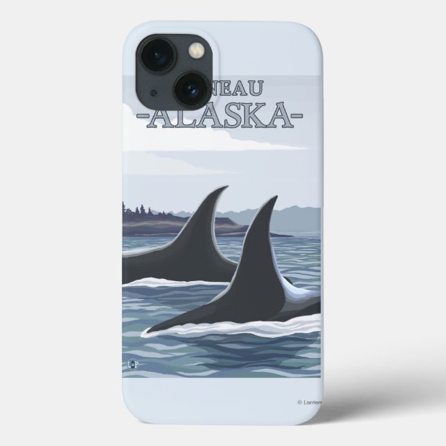 Orca Whales #1 - Juneau, Alaska Case-Mate iPhone Case (Back)