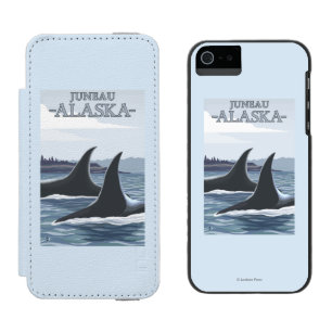 Orca Whales #1 - Juneau, Alaska Incipio Watson™ iPhone 5 Wallet Case