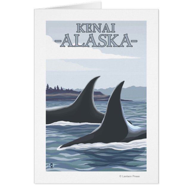 Orca Whales #1 - Kenai, Alaska (Front)