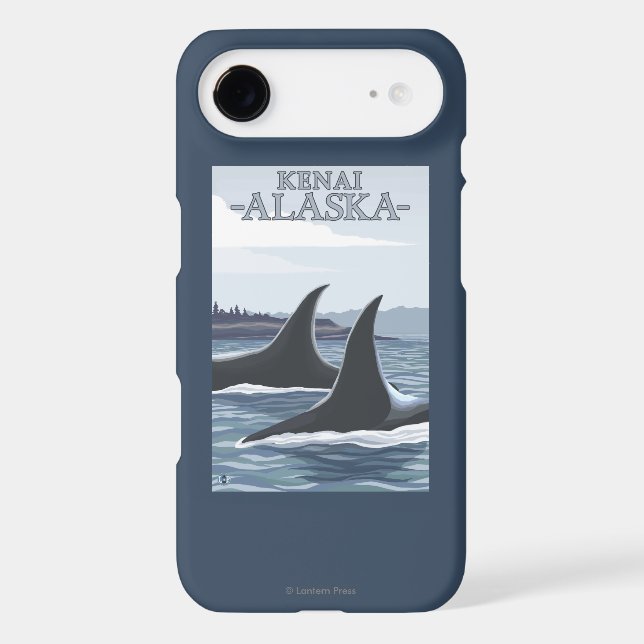 Orca Whales #1 - Kenai, Alaska Case-Mate iPhone Case (Back)