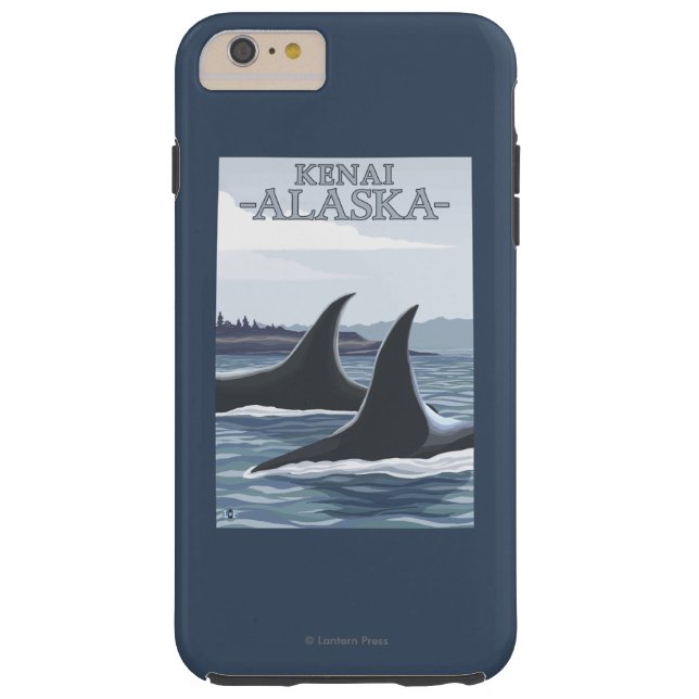Orca Whales #1 - Kenai, Alaska Case-Mate iPhone Case (Back)