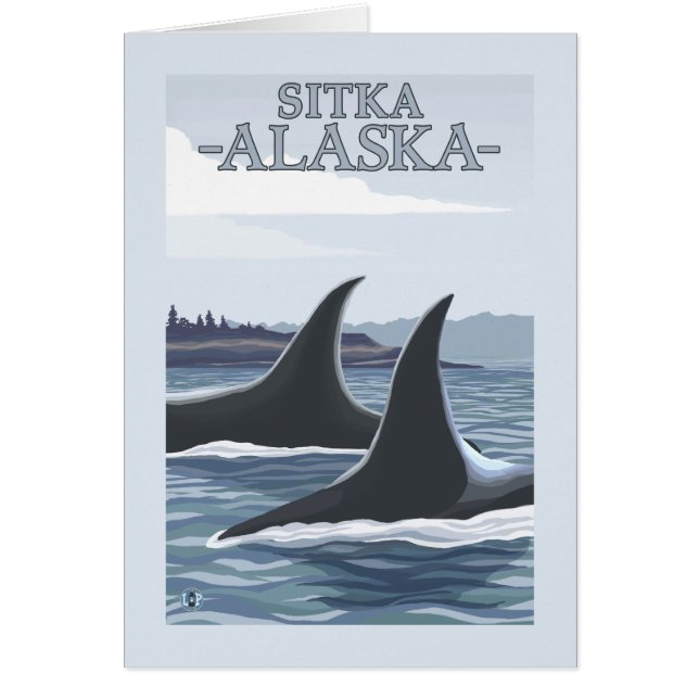 Orca Whales #1 - Sitka, Alaska (Front)