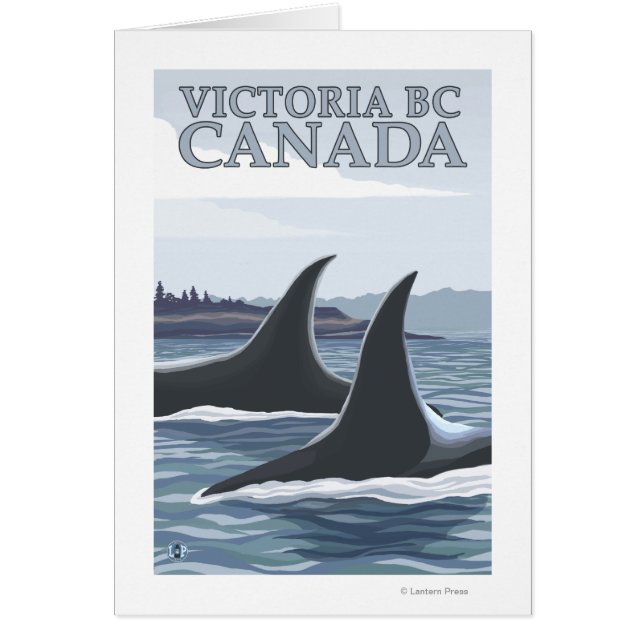 Orca Whales #1 - Victoria, BC Canada (Front)