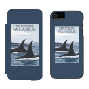 Orca Whales #1 - Whittier, Alaska Incipio Watson™ iPhone 5 Wallet Case